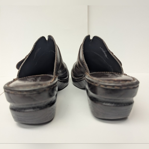 BOC Born size 9 brown leather clogs in excellent condition - Picture 12 of 16